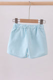 Premium Mint&white stripe drawstring shorts - Aaria Tees Aaria Tees