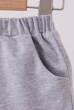 Premium Grey shorts Aaria Tees