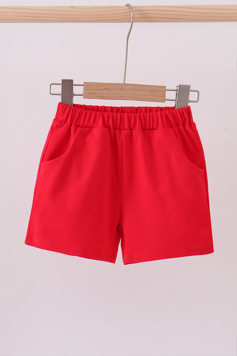 Premium Red shorts - Aaria Tees Aaria Tees
