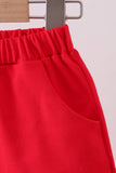 Premium Red shorts - Aaria Tees Aaria Tees