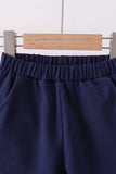 Premium Navy shorts Aaria Tees