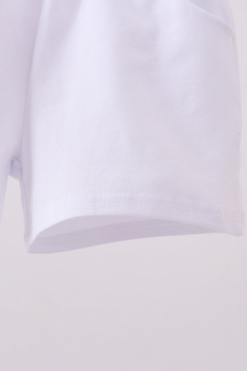 Premium White shorts - Aaria Tees Aaria Tees