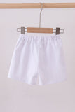 Premium White shorts - Aaria Tees Aaria Tees
