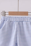 Premium Blue&white stripe shorts Aaria Tees