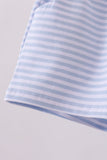 Premium Blue&white stripe shorts Aaria Tees