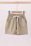 Oatmeal pocket performance shorts - Aaria Tees Aaria Tees