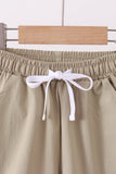Oatmeal pocket performance shorts - Aaria Tees Aaria Tees