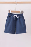 Slate blue pocket performance shorts - Aaria Tees Aaria Tees