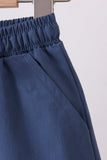 Slate blue pocket performance shorts - Aaria Tees Aaria Tees