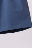 Slate blue pocket performance shorts - Aaria Tees Aaria Tees