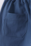 Slate blue pocket performance shorts - Aaria Tees Aaria Tees