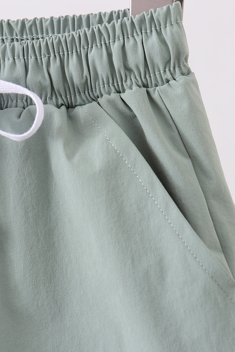 Sage pocket performance shorts - Aaria Tees Aaria Tees