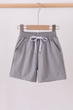 Light grey pocket performance shorts - Aaria Tees Aaria Tees