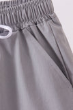 Light grey pocket performance shorts - Aaria Tees Aaria Tees