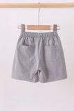 Light grey pocket performance shorts - Aaria Tees Aaria Tees