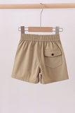 Tan everyday shorts Aaria Tees