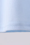 Blue baseball graphic top - Aaria Tees Aaria Tees