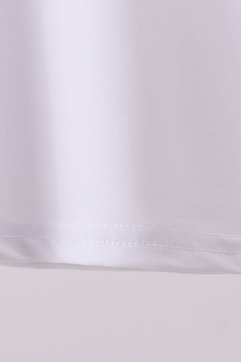 White everyday Collared Tank - Aaria Tees Aaria Tees