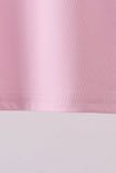 Pink everyday Knit Collared Tank - Aaria Tees Aaria Tees