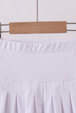 White pleated skort - Aaria Tees Aaria Tees