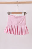 Pink pleated skort Aaria Tees