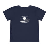 Mystery Noir Chicago Skyline Sunset Unisex Toddler Short Sleeve Tee - Aaria Tees Aaria Tees