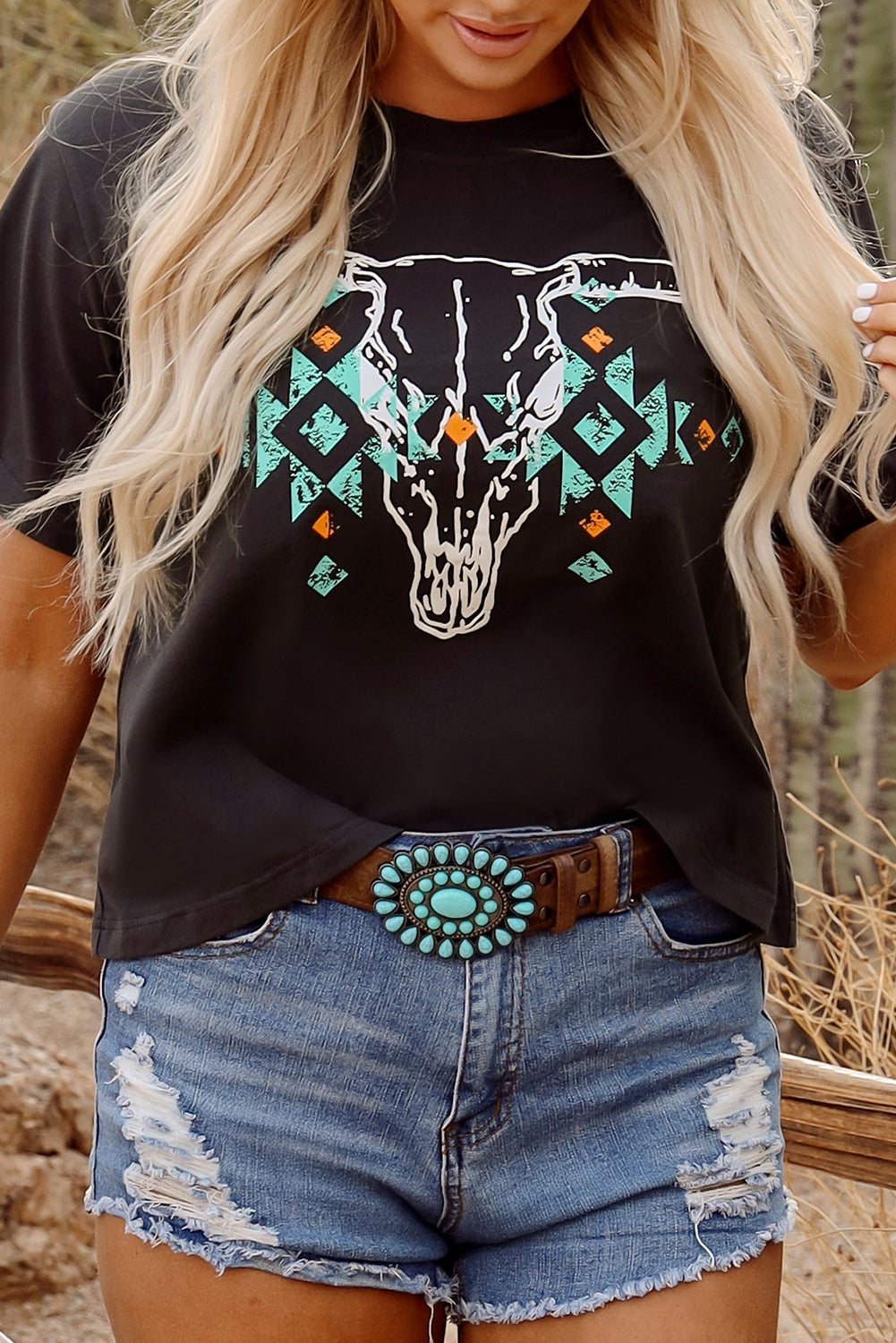 Reya aztec Graphic T Shirt - Aaria Tees Aaria Tees