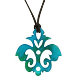 Orchid Pendant Necklace - Aaria Tees Aaria Tees