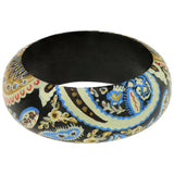 Painted Paisley Bangle - Aaria Tees Aaria Tees