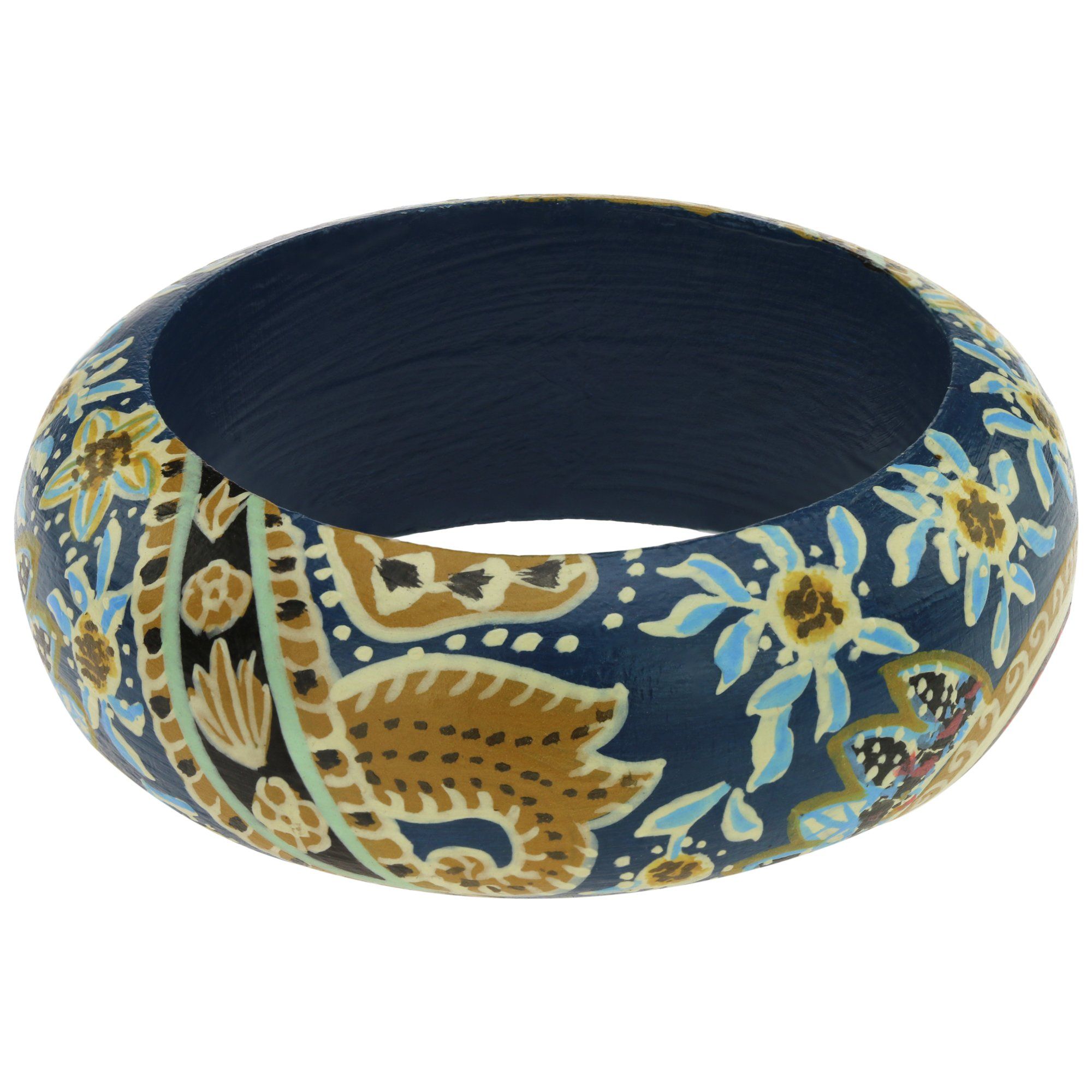 Painted Paisley Bangle - Aaria Tees Aaria Tees
