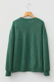 Ximena Letter Graphic Loose Long Sleeve Top - Aaria Tees Aaria Tees