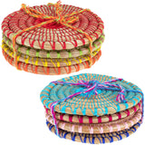 Handmade Pine Needle Coasters - Set of 4 - Aaria Tees Aaria Tees
