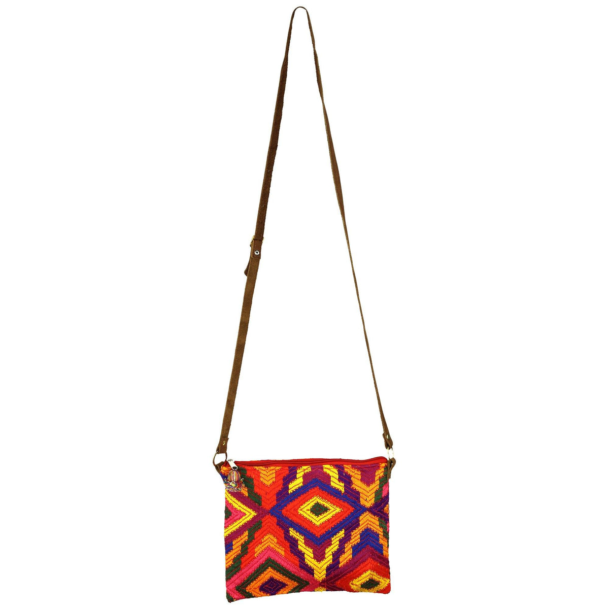 Guatemalan Huipil Sling Bag - Aaria Tees