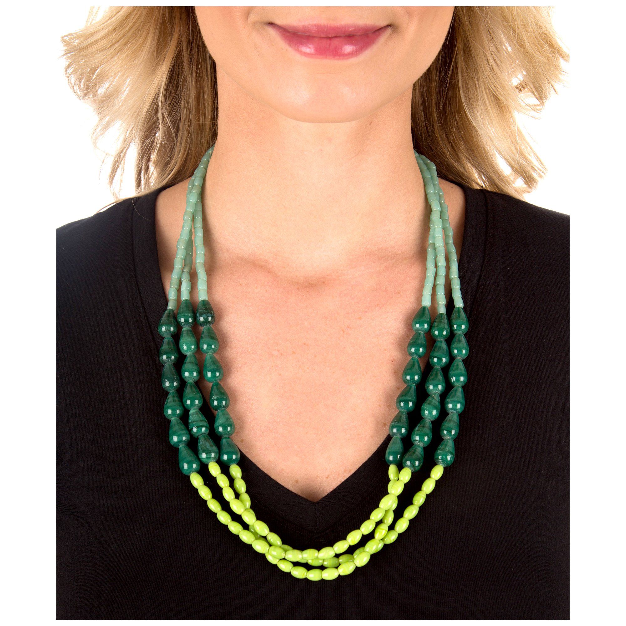 Suzano Beaded Necklace - Aaria Tees Aaria Tees