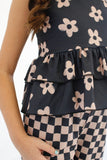 Falling for luxe- Wildflower Check Set Aaria Tees