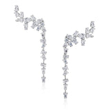 Adalee CZ Statement Earring Aaria Tees