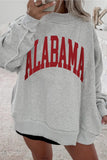 Light Grey MS Reversible Printed Ribbed Patchwork Mock Neck Sweatshirt - Aaria Tees Aaria Tees