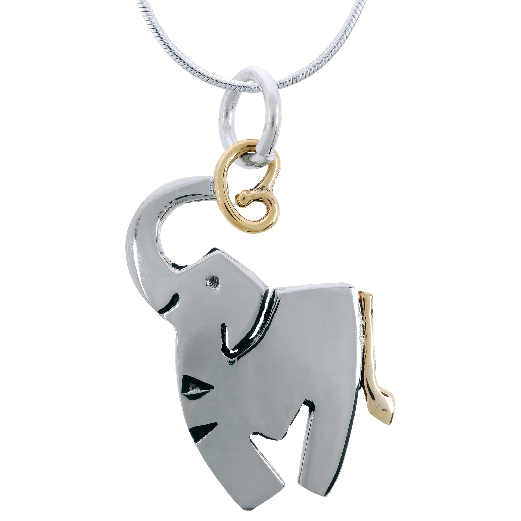 Sweet Dancing Elephant Necklace - Aaria Tees Aaria Tees
