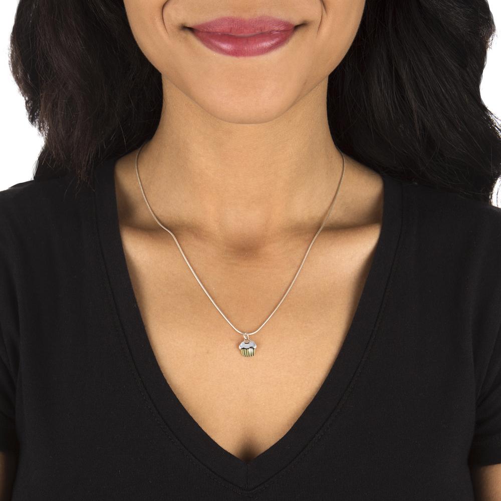Mini Cupcake Necklace - Aaria Tees Aaria Tees