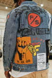 New Rich Denim Jacket (Denim) - Aaria Tees Aaria Tees