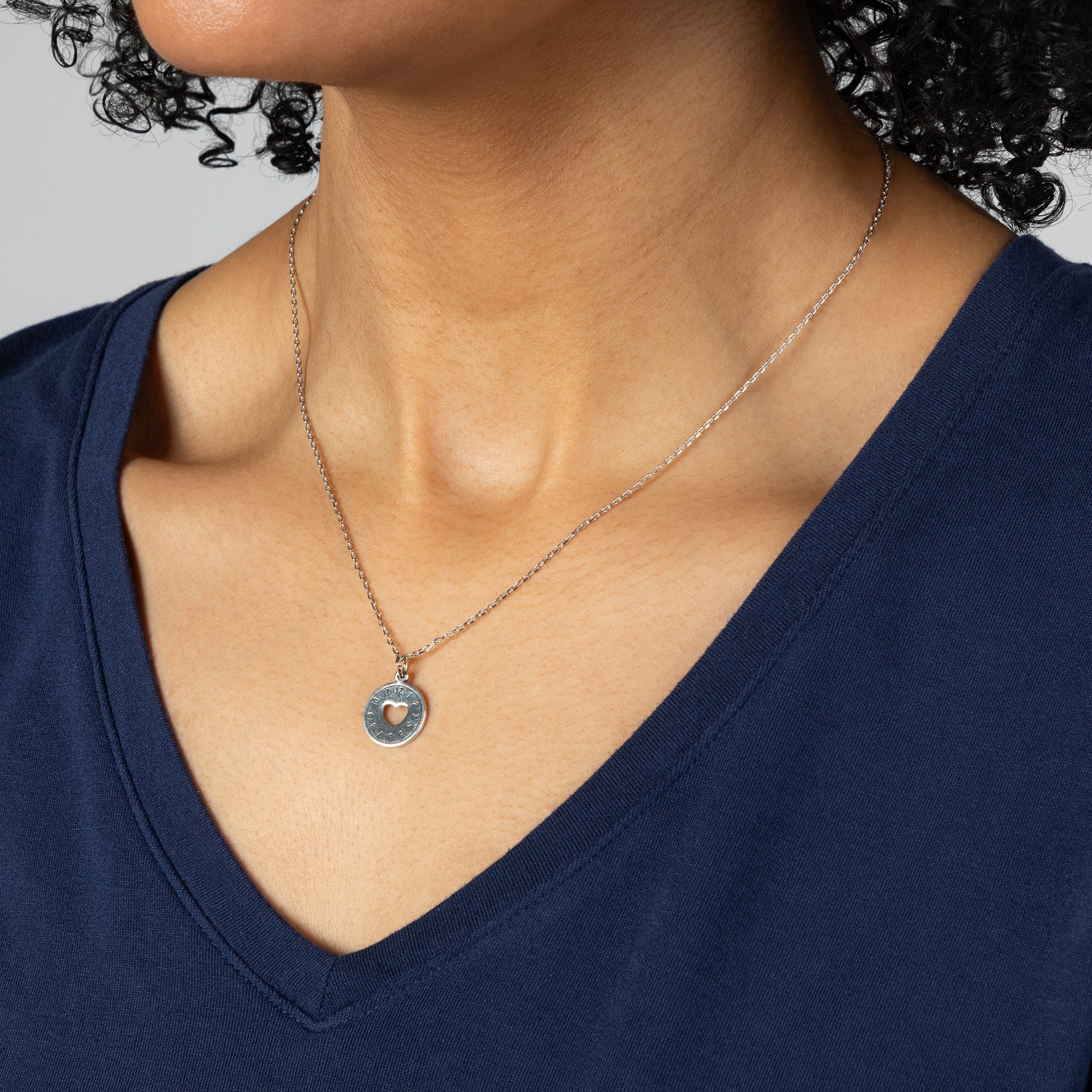 Love is Timeless Pewter Necklace - Aaria Tees Aaria Tees