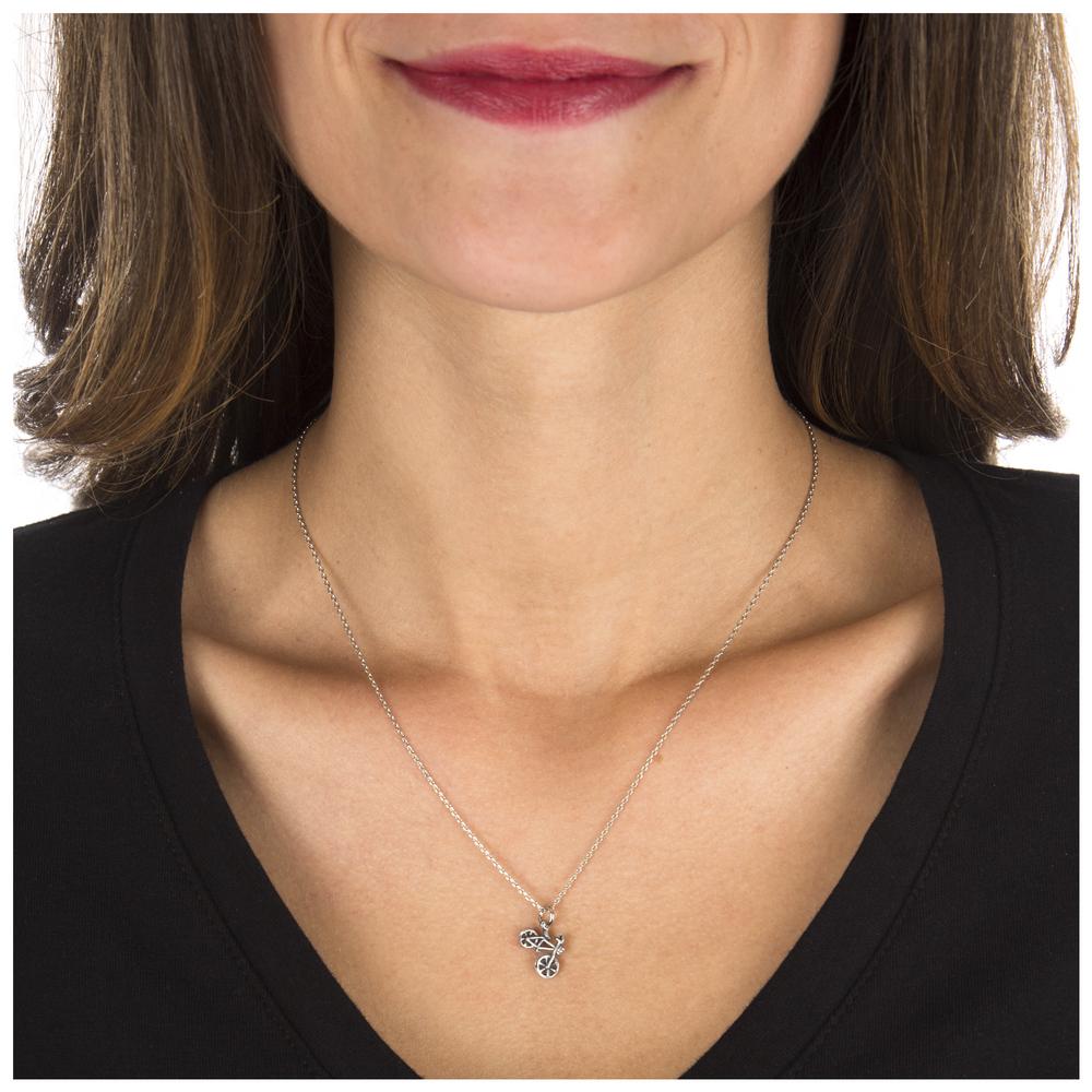 Life is a Beautiful Ride Pewter Necklace - Aaria Tees Aaria Tees