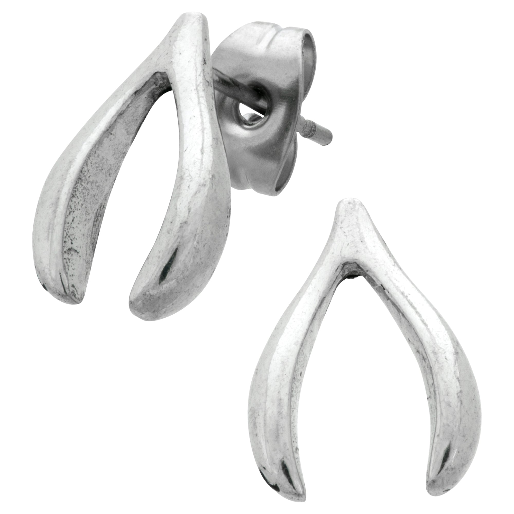 Lucky Wishbone Pewter Jewelry! - Aaria Tees Aaria Tees