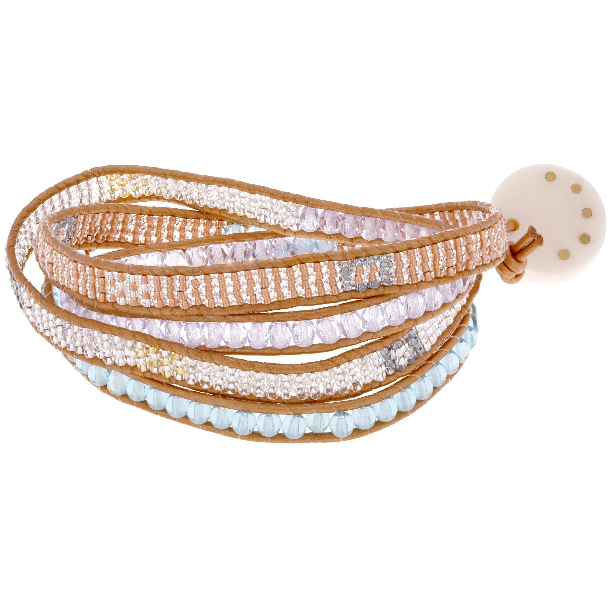Sasa Moraa 4x Wrap Bracelet - Aaria Tees Aaria Tees