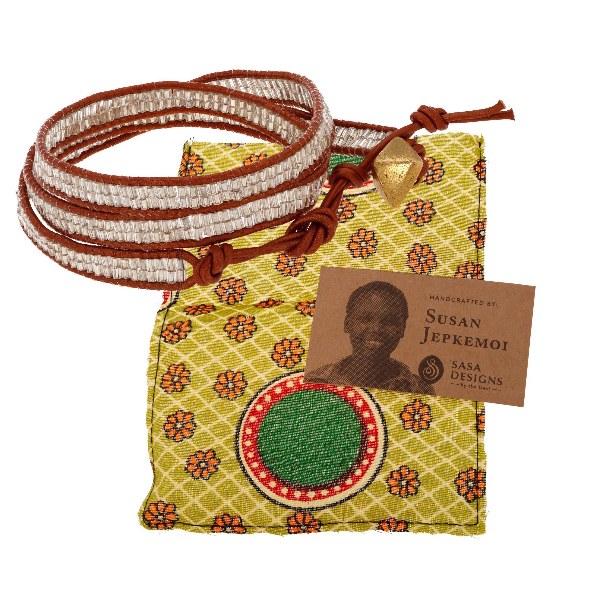 Sasa Shine On 3x Wrap Bracelet - Aaria Tees Aaria Tees