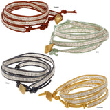 Sasa Shine On 3x Wrap Bracelet - Aaria Tees Aaria Tees