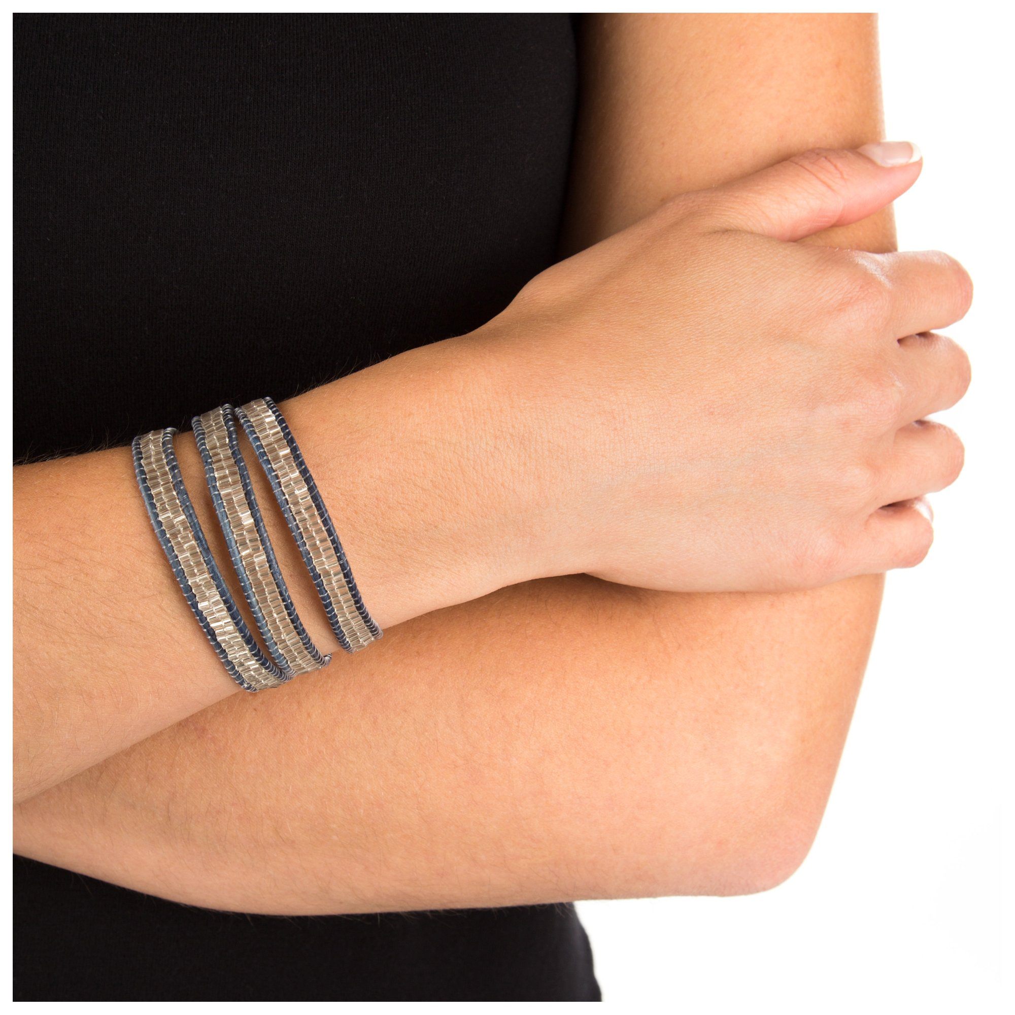 Sasa Shine On 3x Wrap Bracelet - Aaria Tees Aaria Tees