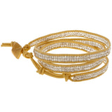 Sasa Shine On 3x Wrap Bracelet - Aaria Tees Aaria Tees