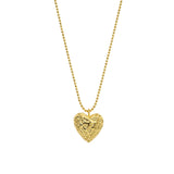Corinne Heart Necklace Aaria Tees