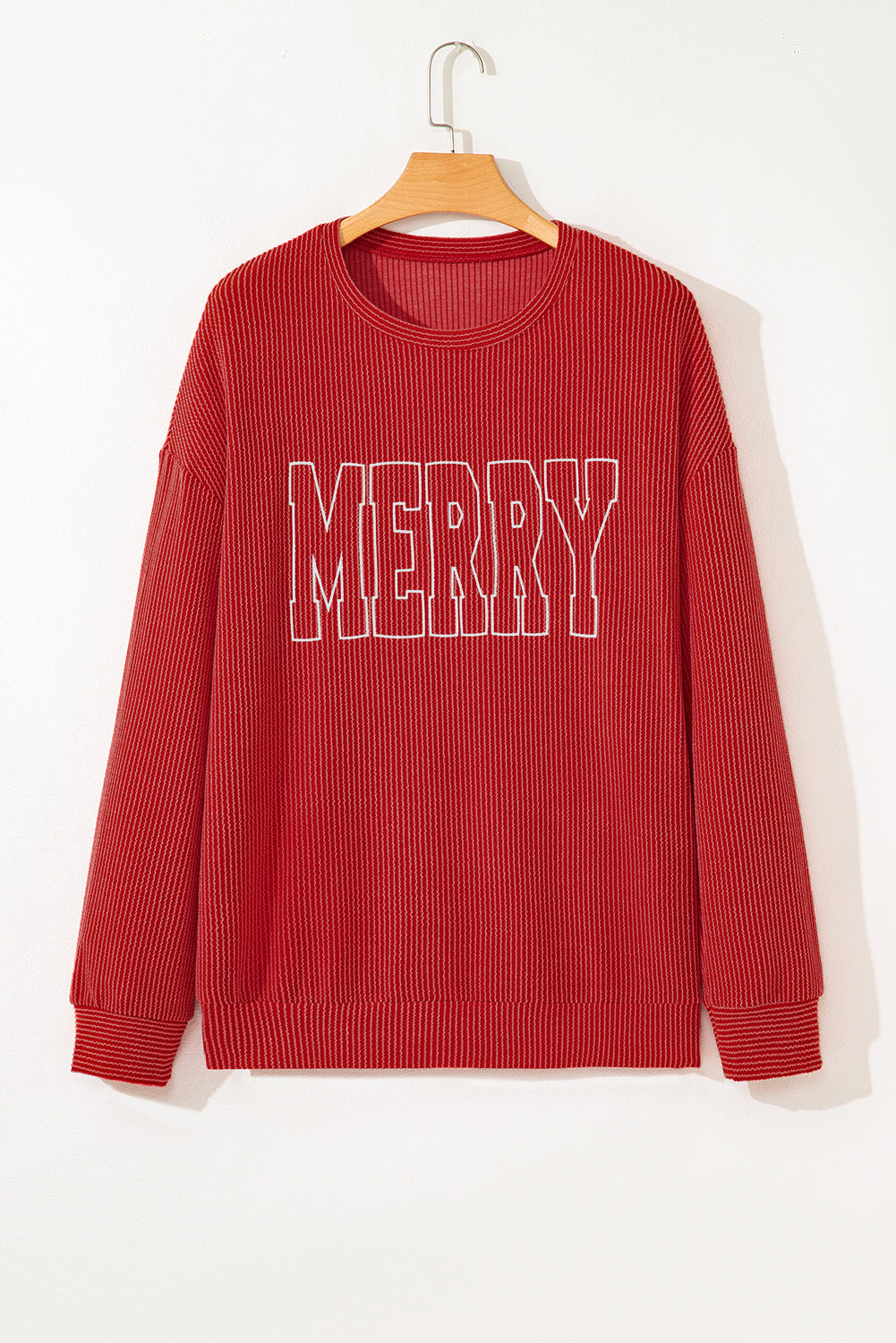 Aliella Letter Graphic Loose Long Sleeve Top - Aaria Tees Aaria Tees